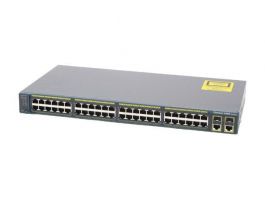 Cisco Catalyst 2960-48TC - Switch - L4 - managed - 48 x 10/100 + 2 x combo Gigabit SFP - rack-mountable - refurbished