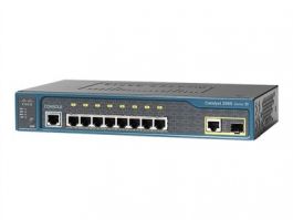 Cisco Catalyst 2960-8TC-S - Switch - managed - 8 x 10/100 + 1 x combo Gigabit SFP - desktop - refurbished
