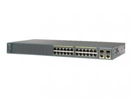 Cisco Catalyst 2960-Plus 24TC-S - Switch - managed - 24 x 10/100 + 2 x combo Gigabit SFP - rack-mountable - refurbished