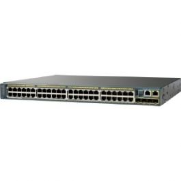 Cisco Catalyst 2960S-48TS-L - Switch - managed - 48 x 10/100/1000 + 4 x SFP - rack-mountable - refurbished