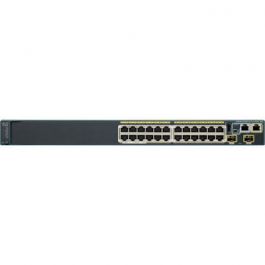 Cisco Catalyst 2960S-F24TS-S - Switch - managed - 24 x 10/100 + 2 x SFP - desktop, rack-mountable - refurbished