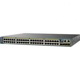 Cisco Catalyst 2960S-F48LPS-L - Switch - managed - 48 x 10/100 (PoE+) + 4 x Gigabit SFP - desktop, rack-mountable - PoE+ - refurbished