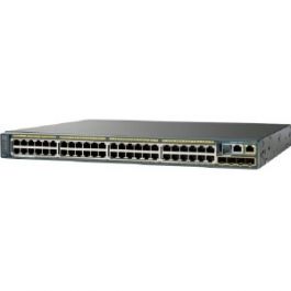 Cisco Catalyst 2960S-F48TS-S - Switch - managed - 48 x 10/100 + 2 x SFP - desktop, rack-mountable - refurbished
