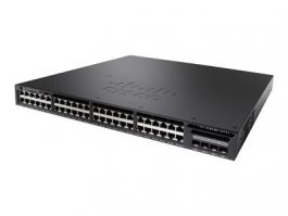 Cisco Catalyst 3650-48FD-E - Switch - L3 - managed - 48 x 10/100/1000 (PoE+) + 2 x 10 Gigabit SFP+ - desktop, rack-mountable - PoE+ - refurbished