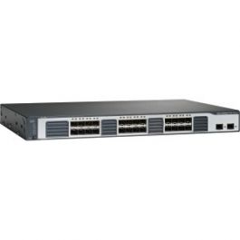 Cisco Catalyst 3750V2-24FS - Switch - L3 - managed - 24 x 100Base-FX + 2 x SFP - rack-mountable - refurbished