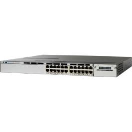 Cisco Catalyst 3750X-24T-S - Switch - L3 - managed - 24 x 10/100/1000 - rack-mountable - refurbished