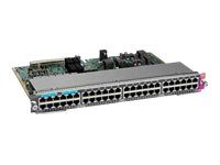 Cisco Catalyst 4500E Series Line Card - Switch - 36 x 10/100/1000 (UPOE) + 12 x combo 10GBase-T - plug-in module - UPOE