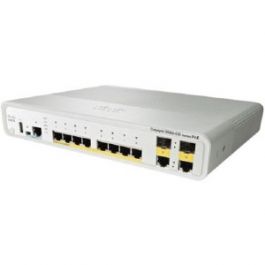 Cisco Catalyst Compact 3560-C PD PSE - Switch - managed - 8 x 10/100/1000 (PoE) + 2 x 10/100/1000 - desktop - PoE - refurbished