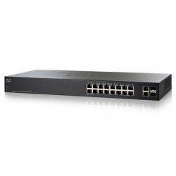 Cisco Small Business Smart 200 Series (SLM2016T-NA) 16 Ports Switch