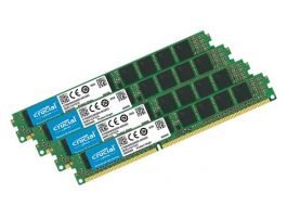 CT4K8G4DFS8266 - Crucial 32GB Kit (4 x 8GB) DDR4-2666MHz PC4-21300 non-ECC Unbuffered CL19 288-Pin DIMM 1.2V Single Rank Memory