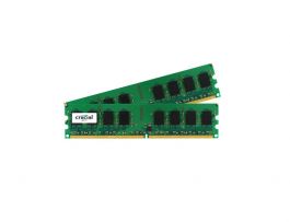 CT853997 - Crucial 2GB Kit (2X1GB) DDR2-1066MHz PC2-8500 non-ECC Unbuffered CL7 240-Pin DIMM Memory