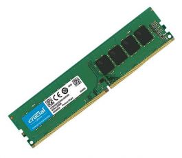 CT8G4DFS8266 - Crucial 8GB DDR4-2666MHz PC4-21300 non-ECC Unbuffered CL19 288-Pin DIMM 1.2V Single Rank Memory Module