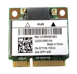 CTJ7G - Dell Ar5b22 Bigfoot Killer N-1202 Wireless N Bluetooth 4.0 WLAN Card
