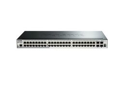 DGS-1510-52 - D-Link 38.4W 52-Port 10/100/1000Base-T Layer-3 Managed Stackable Gigabit Ethernet Switch Rack-Mountable