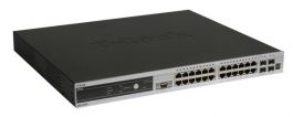 DGS-3426P - D-Link Xstack Managed 24-Port L2 PoE Ethernet Switch