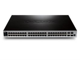 DGS-3620-52T/SI - D-Link xStack 48-Port Layer 3 Switch with 4 10Gigabit SFP+ Ports