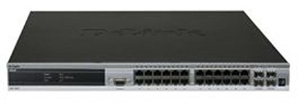 DGS-3627 - D-Link xStack Managed 24-Port Gigabit Stackable L3 Switch 4 SFP Combo Ports 3 10-Gig Slots IPv6