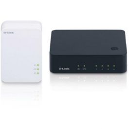 DHP-541 - D-Link PowerLine AV 500 4-Port Gigabit Ethernet Switch Kit
