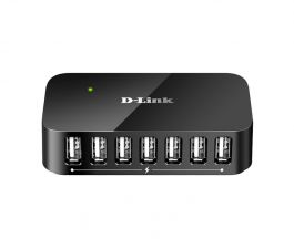 DUBH7 - D-Link DUB-H7 7-Port High Speed USB 2.0 Hub with 480Mbps Data Transfer