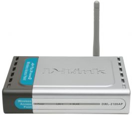 DWL-2100AP - D-Link DWL-2100AP SNMP AES 802.11g 108Mbps Wireless Access Point