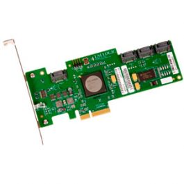 LSI00168 - LSI Logic LSISAS3041E-R 4 Port SAS RAID Controller - PCI Express x4 - Up to 300MBps Per Port - 4 x Serial ATA/300 - Serial ATA Internal