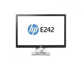 M1P02AA#ABA - HP Elitedisplay E242 24-inch (1920x1200) VGA DisplayPort HDMI USB IPS LED Display Monitor (Black)