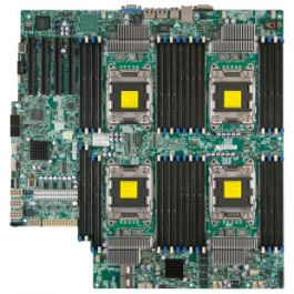 MBD-X9QR7-TF-B - SuperMicro Intel C602 Chipset 4 X Processors Support 2 X Pcie X16 Slot Socket R LGA-2011 Server Motherboard