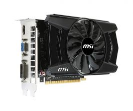 N750TI2GD5OC - MSI Nvidia GeForce GTX 750 Ti 2GB GDDR5 128-Bit PCI Express 3.0 Video Graphics Card