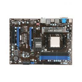 NF750-G55 - MSI Nvidia nForce 750a SLI DDR3 4-Slot ATX System Board (Motherboard) Socket AM3