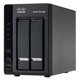 NSS322D02-K9 - Cisco NSS 322 2TB (2 x 1TB) 2-Bay Network Attached Storage (NAS) Server