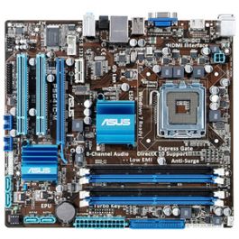 P5G41C-M - Asus Intel G41 / ICH7 DDR2,DDR3 4-Slot System Board (Motherboard) Socket 775