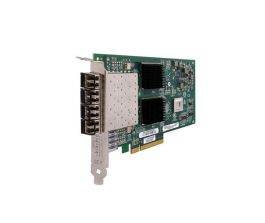 PX4810402-01 - Dell / QLogic QLE2564 8Gb SFP Quad Port Fibre Channel Host Bus Adapter with 4x SFP+ Module