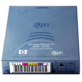 Q2020AL - HP Super DLTtape II Pre Labeled Data Cartridge Super DLT Super DLTtape II 300GB Native / 600GB Compressed