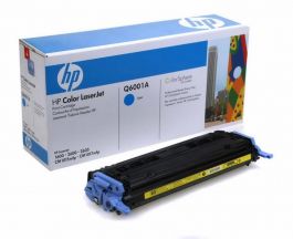 Q6001A - HP 124A Toner Cartridge (Cyan) for Color LaserJet 1600/2600 Series Printer