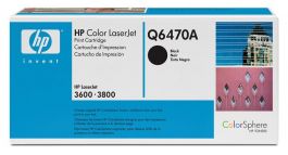 Q6470A - HP 501A Toner Cartridge (Black) for Color LaserJet 3600/3800 Series Printer