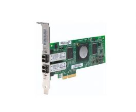 QLE2462 - QLogic 4GB/s Dual Port PCI Express Fibre Channel Host Bus Adapter Card with Standard Bracket