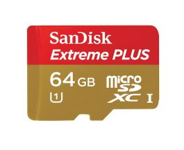 SDSDQX-064G - SanDisk Extreme Pro 64GB MicroSD SDXC UHS-1 Memory Card