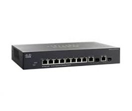 SRW2008MP-K9 - Cisco SRW2008 8-Port 10/1000Mbps 2 x Combo mini-GBIC Port Gigabit Managed Switch