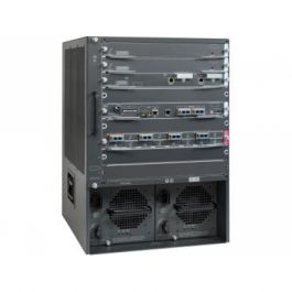 VS-C6509E-S2T-6816 - Cisco Catalyst 6509-E - switch - 4 ports - managed - rack-mountable - with 2x Cisco 16-port 10 Gigabit Ethernet Fiber Module with DFC4 (WS-X6816-10G-2T), Cisco Supervisor Engine 2T (VS-S2T-10G), fan tray