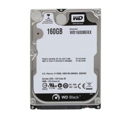 WD1600BEKX-00B7WT0 - Western Digital Black 160GB 7200RPM SATA 6GB/s 16MB Cache 2.5-inch Hard Drive