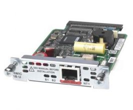 WIC-1B-U-V2 - Cisco Sinlge Port ISDN BRI U High-Speed WAN Interface Card