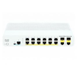 WS-C2960C-12PC-L - Cisco Catalyst 12-Port 10/100 Managed Rack-Mountable Fast Ethernet Switch