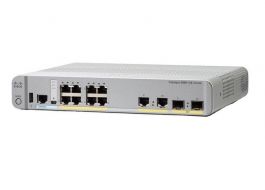 WS-C2960CX-8TC-L - Cisco Catalyst 8-Port 10/100/1000Base-T Managed Gigabit Ethernet Switch