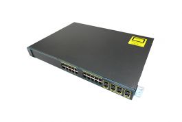 WS-C2960G-24TC-L - Cisco Catalyst 24-Port 10/100/1000Base-T Managed Gigabit Ethernet Switch