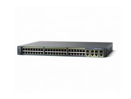 WS-C2960G-48TC-L - Cisco Catalyst 44-Port 10/100/1000Base-T Managed Gigabit Ethernet Switch
