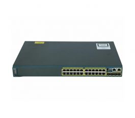 WS-C2960S-24TS-L - Cisco Catalyst 24-Ports Manageable 24 x RJ-45 Stack Port 5 x Expansion Slots 10/100/1000Base-T Stackable Ethernet Switch
