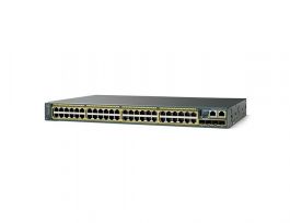 WS-C2960S-48TS-L - Cisco Catalyst 2960 48-Port 10/100/1000 Ethernet Switch