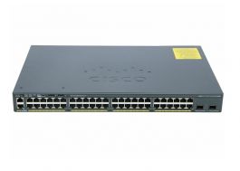 WS-C2960X-48TD-L - Cisco Catalyst 2960X 48 x 10/100/1000 + 2 x 10 Gigabit SFP+ Managed Rack-mountable Network Switch