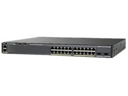 WS-C2960XR-24TS-I - Cisco Catalyst 24 -Port 10/100/1000 Ethernet 4 x SFP uplink Port IP Stackable Switch