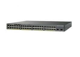 WS-C2960XR-48TD-I - Cisco Catalyst 2960 48-Port 10/100/Mbps + 2 x SFP Port Gigabit Layer-3 Managed Network Switch